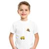 Children Favorite Cars Applique On Clothes A-Level Washable Hoodies Tops Vinyl Thermal Press Diy Iron On Patches