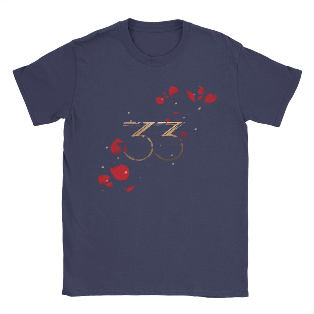 Novelty Expedition 33 Print TShirt Men O Neck Cotton T Shirts Short Sleeve Tee Shirt Tops Comfortable Breathable and Soft