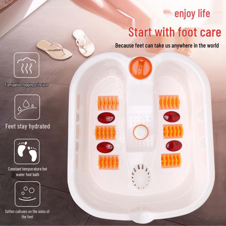 Bubble Surf Mechanical Foot Massager - Bucket Style Basin