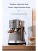 Cross Semi-Automatic Italian Espresso Machine with 19-Bar Pressure and Milk Frother for Home or Office Use