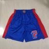 Mens Basketball Shorts NBA Team Design Cotton Athletic Practice Game Wear