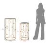 Table Cage Set 2Pcs  Cm Ø 50X100-40X80