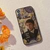 Funda de Teléfono del Actor Jonathan B-Bailey Para Samsung Galaxy A73,A72,A71,A70,A53,A52,A51,Otros Funda Negra Suave