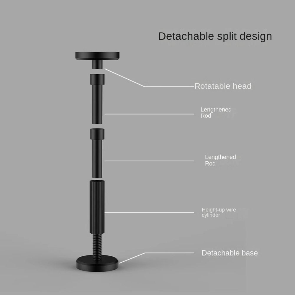 1/2pcs 18-45cm Cabinet Door Install Support Frame Furniture Increase Height Leg Cabinet Support
