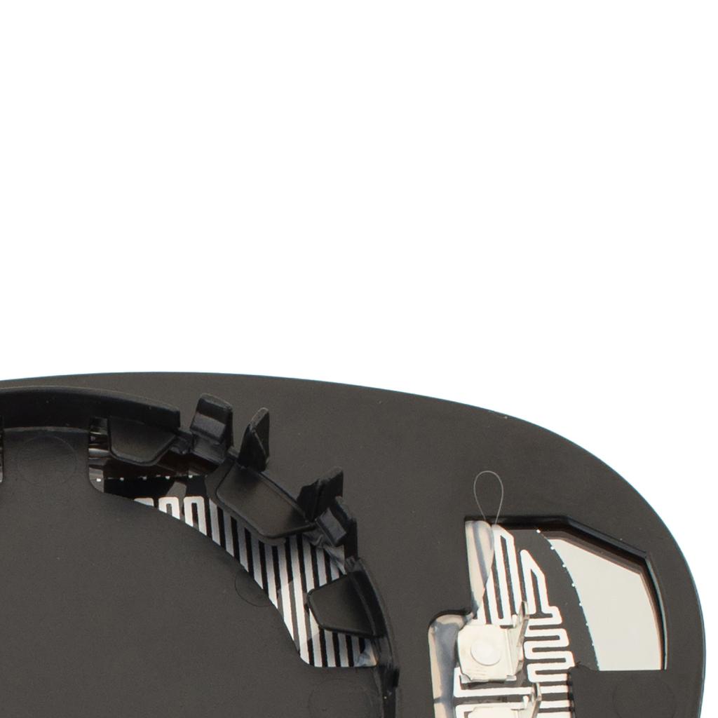 BMW 1 E81 E82 E87 E88 04-13 mirror insert HEATED BLUE right