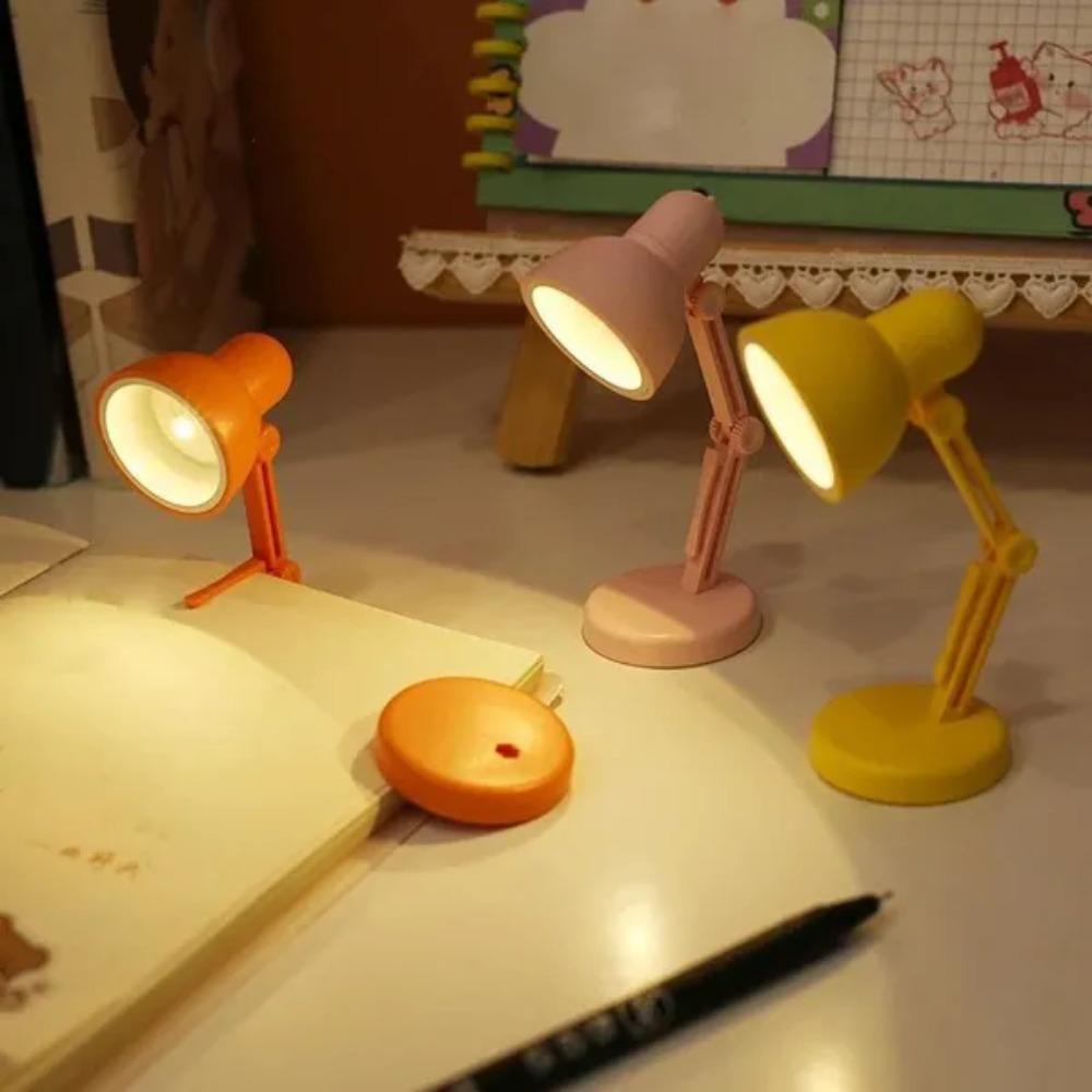1 Stück LED Mini Buchlampe Leselampe Mini Tischlampe Beleuchtung Lampen