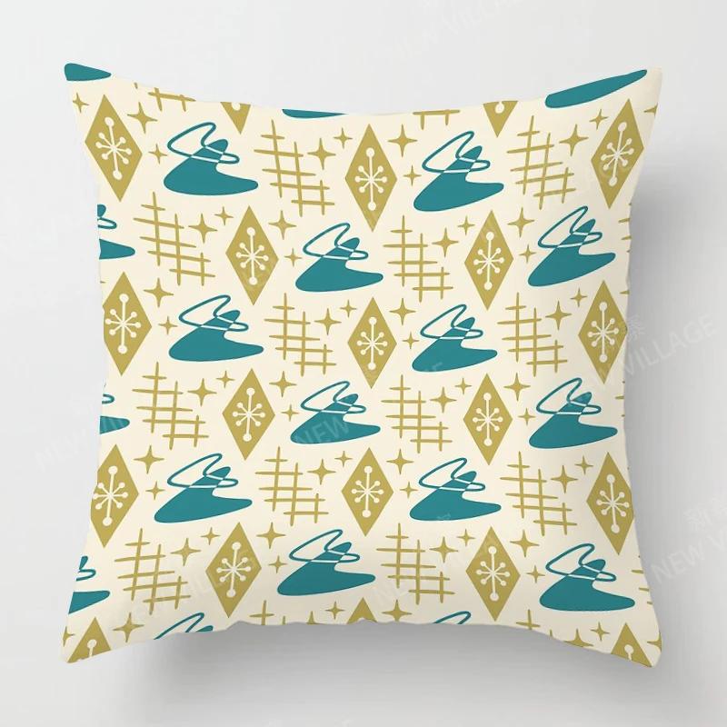 Nordic fall home decor autumn throw pillow case sofa Cushion cover modern x x x x geometry