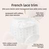 Large Size Women's New Spring and Summer Style Cotton Rustic Print Extended Crotch Non Trace Breathable High Waist Briefs