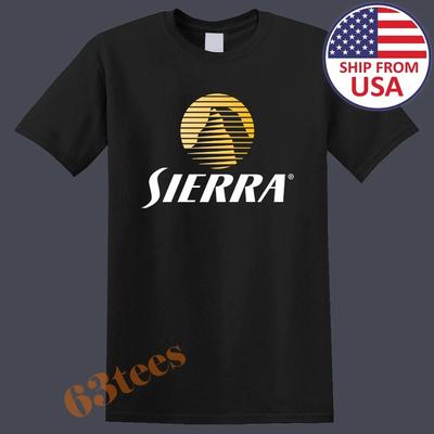Sierra Online Heren Zwart Maat S tot 5XL