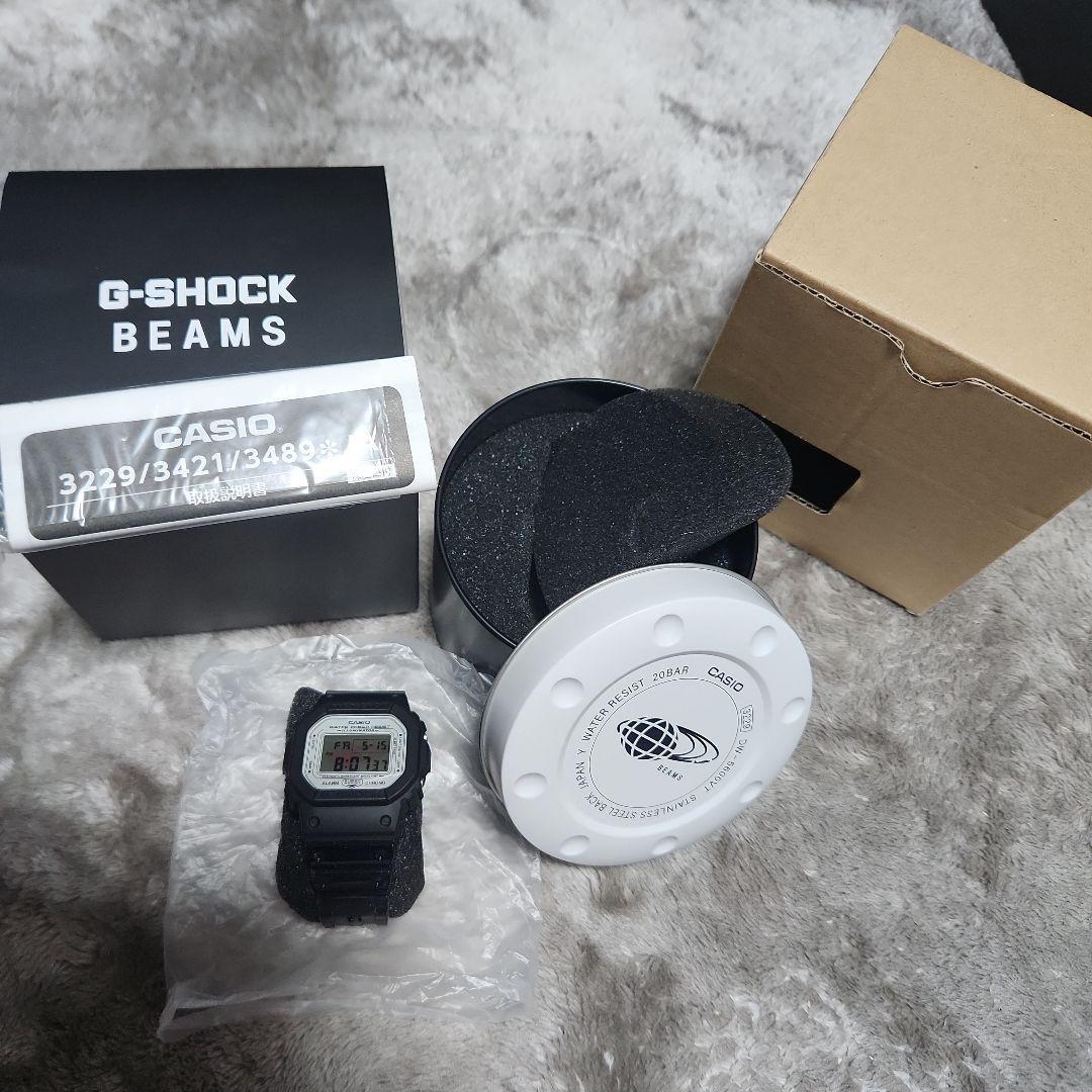 CASIO G-SHOCK DW-5600 Black BEAMS collaboration