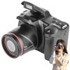 1080P 16MP Digital Mini Camera Wide-Angle Lens 16X Zoom Vlogging Camera with 2.4 Inch LCD Screen Video Recorder for Photography