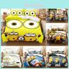 Set Biancheria da Letto per Bambini Cattivissimo Me in Materiale Pile per Arredo Camera da Letto