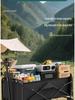 Portable Folding Camping Hand Cart with Pull Rod for Outdoor Use