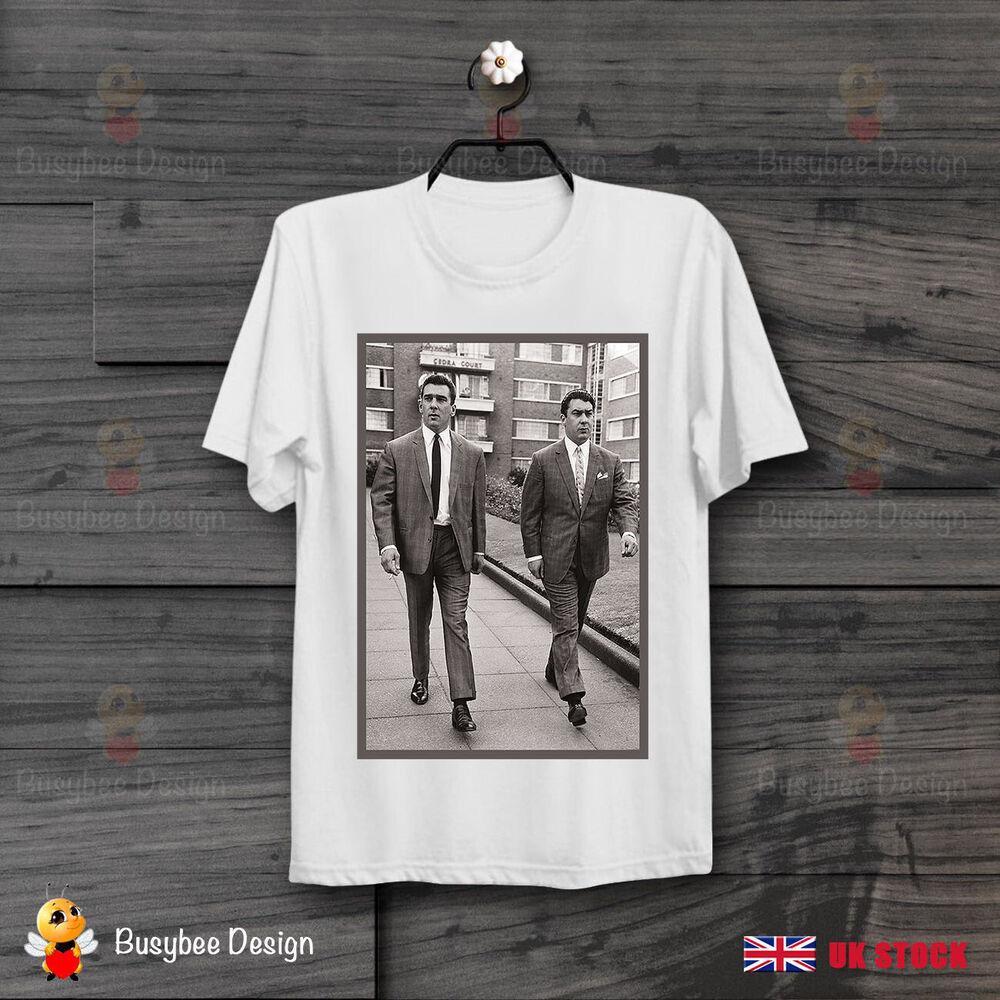 

Братья Крэй Восточнолондонский гангстер Тюрьма Ретро Унисекс Футболка B78 L