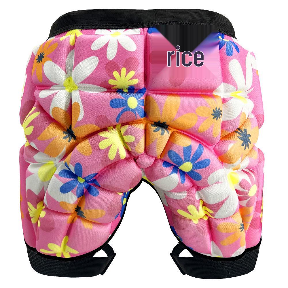 Kids' Thickened Hip Protector Pants for Skating and Skateboarding - Boys and Girls Beginner Safety Gear