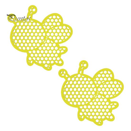 

2 шт. плавающая поилка для пчел, красочная кормушка для пчел и насекомых, поилка для бабочек, для пчелиной ванны, декор для сада на открытом воздухе 2pcs жёлтый