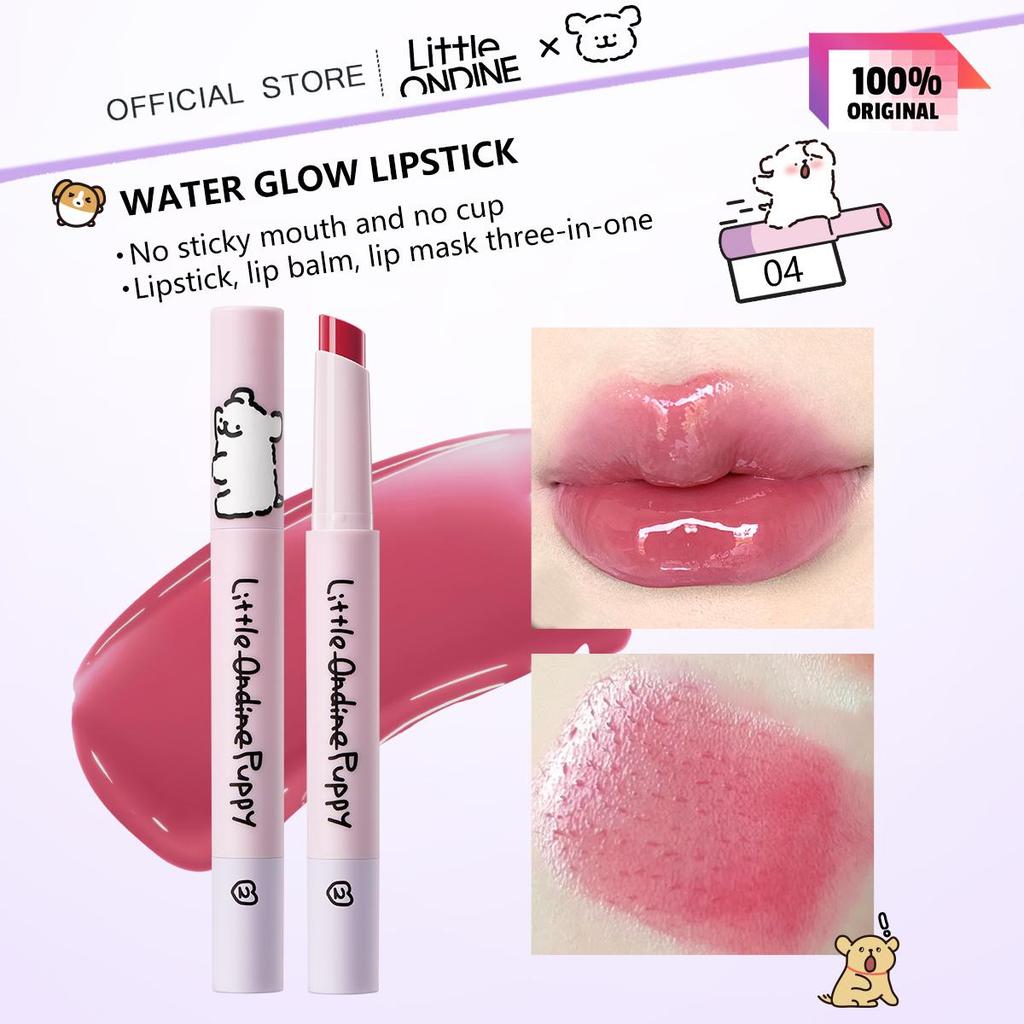 Little ONDINE water glow lipstick 1.8g/0.06oz (3 Color Options)