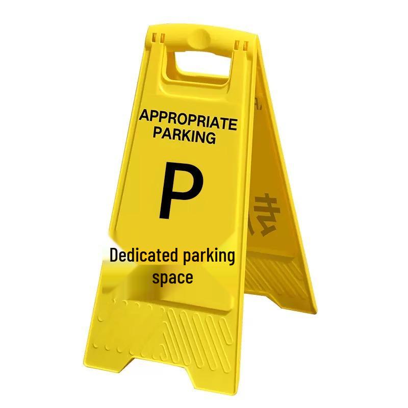 Warning A-Frame Sign: Slippery Floor, Wet Floor, Do Not Park, Under Repair