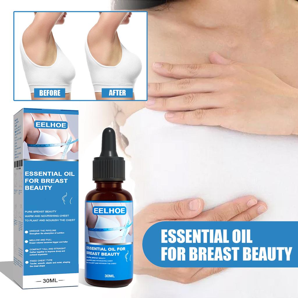 Natural Breast Firming Essential Oil 30ml Body Massage Oil for Bust Enhancement Skin Care