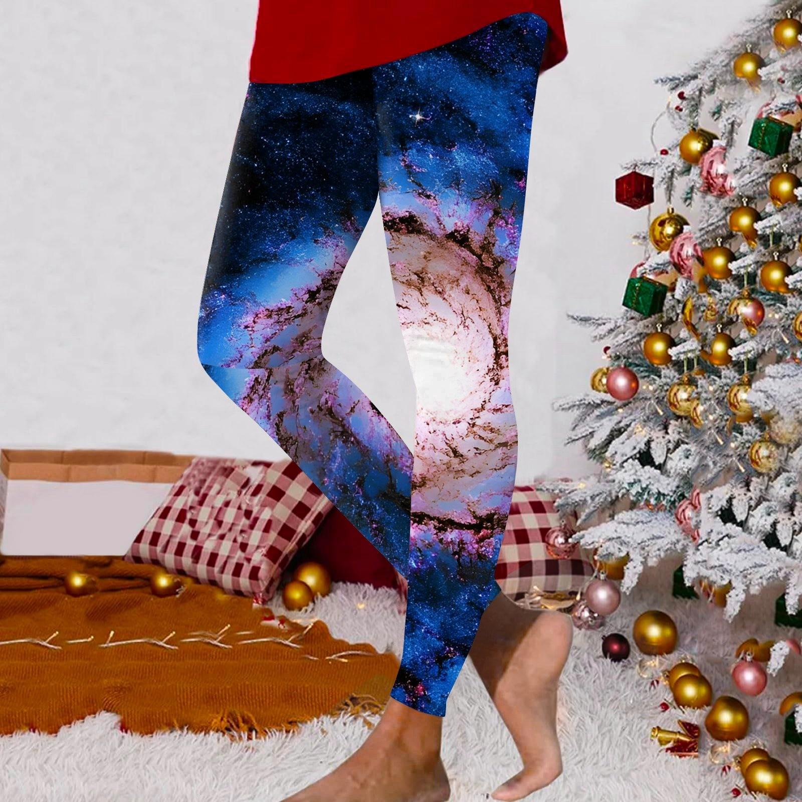 

Женские модные уличные штаны Astral Printed Slim Fit Stretch Yoga Casual L