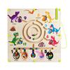 Dinosaur Maze Toy, Magnetic Pen Training, Color and Shape Classification Cognition, Baby Gift.table Games
