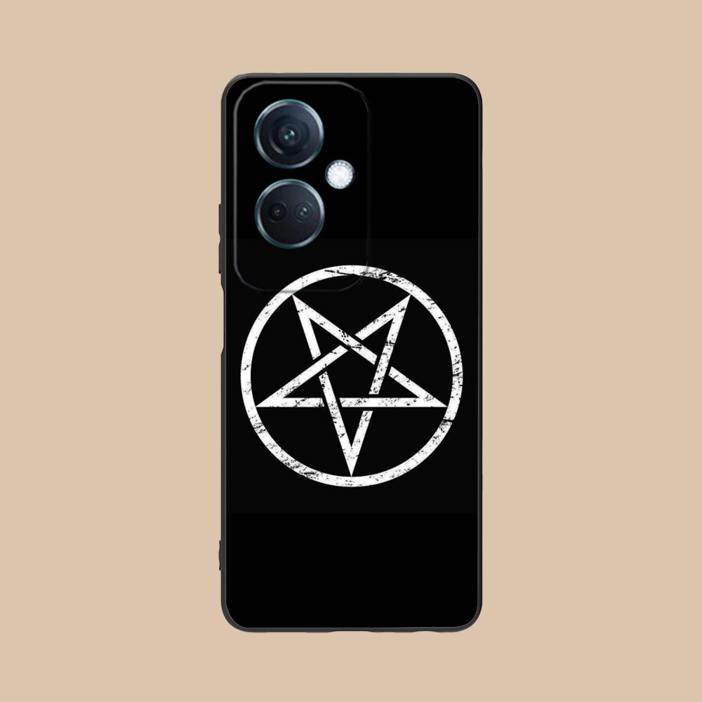 Aesthetic Pentagram Phone Case for OPPO Find X9 X8 X7 X6 X5 X3 X2 Plus s Pro Ultra Lite Soft TPU Shockproof Cover