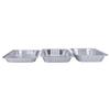 5Pcs 12 Inch Aluminum Foil Box Non-stick Baking Tray Portable Food Container  Oven BBQ Baking Tools