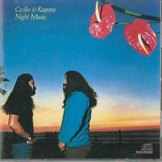 

CD CECILIO & KAPONO - Nightmusic CK34300 Columbia 1991 US Rock Used