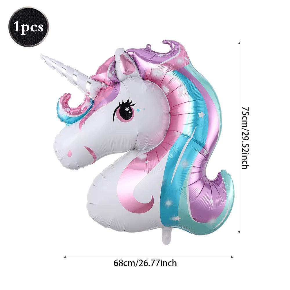Cartoon Unicorn Birthday Party Decorationa  Unicorn Theme Bleware Paper Plate Cup Tablecloth Birthday Party Decor Supplies
