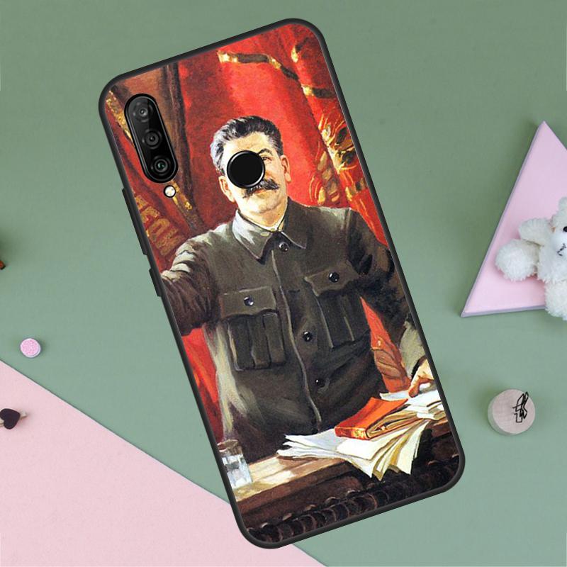 Stalin Soviet For Huawei P30 P40 Lite P60 Pro Nova 7i 8i 11i 12i 12s 10 9 SE Y90 Y60 Y70 Y72 Y61 Y91 Case