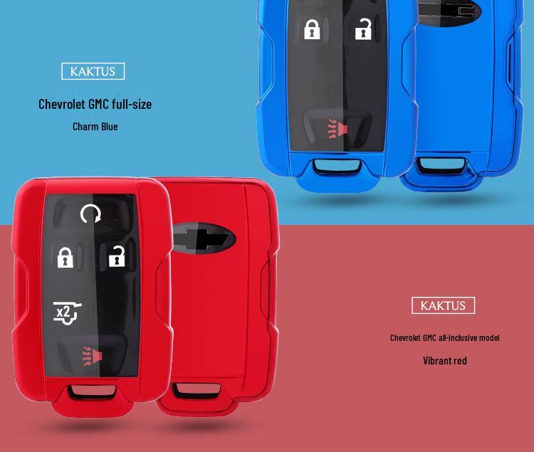 KAKTUS Car Key Protective Shell for Chevrolet, Saab, GMC Suburban