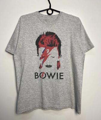 DAVID BOWIE Singer Heavy Cotton Sport Grey All Size T Shirt For Men C015 Unisex T-Shirt
