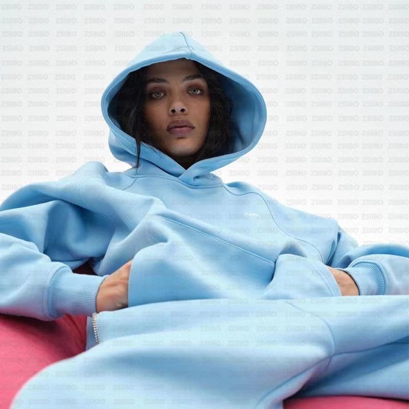 New Popular Collection Set Youth Sports Hooded Sweater Hoodie Top Pants Set
