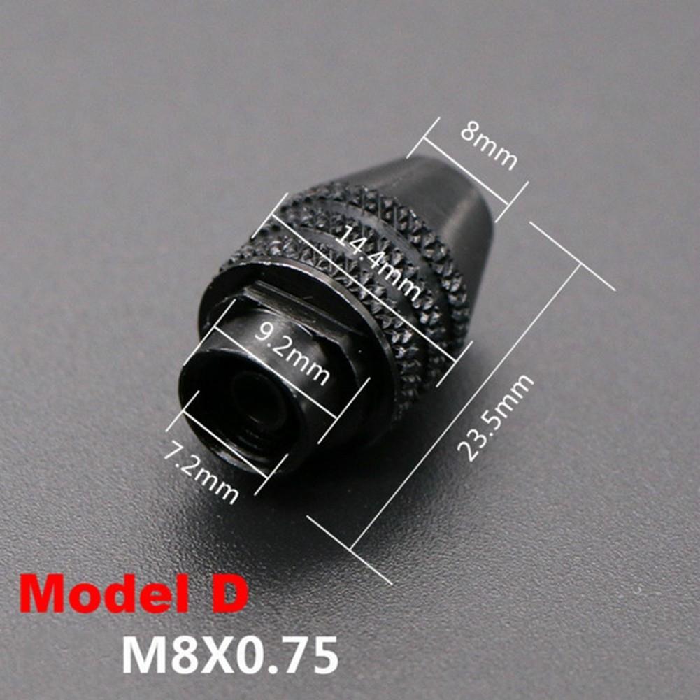 Parts Chuck For Rotary Tool 0.4mm-3.4mm Attachment Black Portable