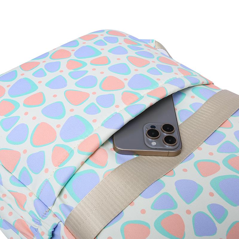 Student School Bag Print Large Capacity Backpack for Women