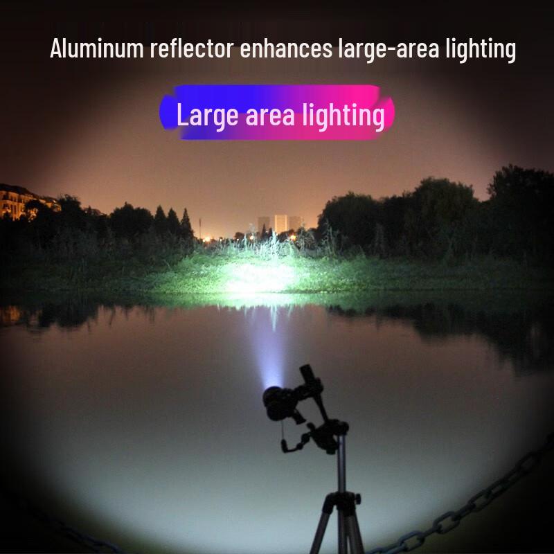 SHENYU Solar Rechargeable Multifunctional Flashlight