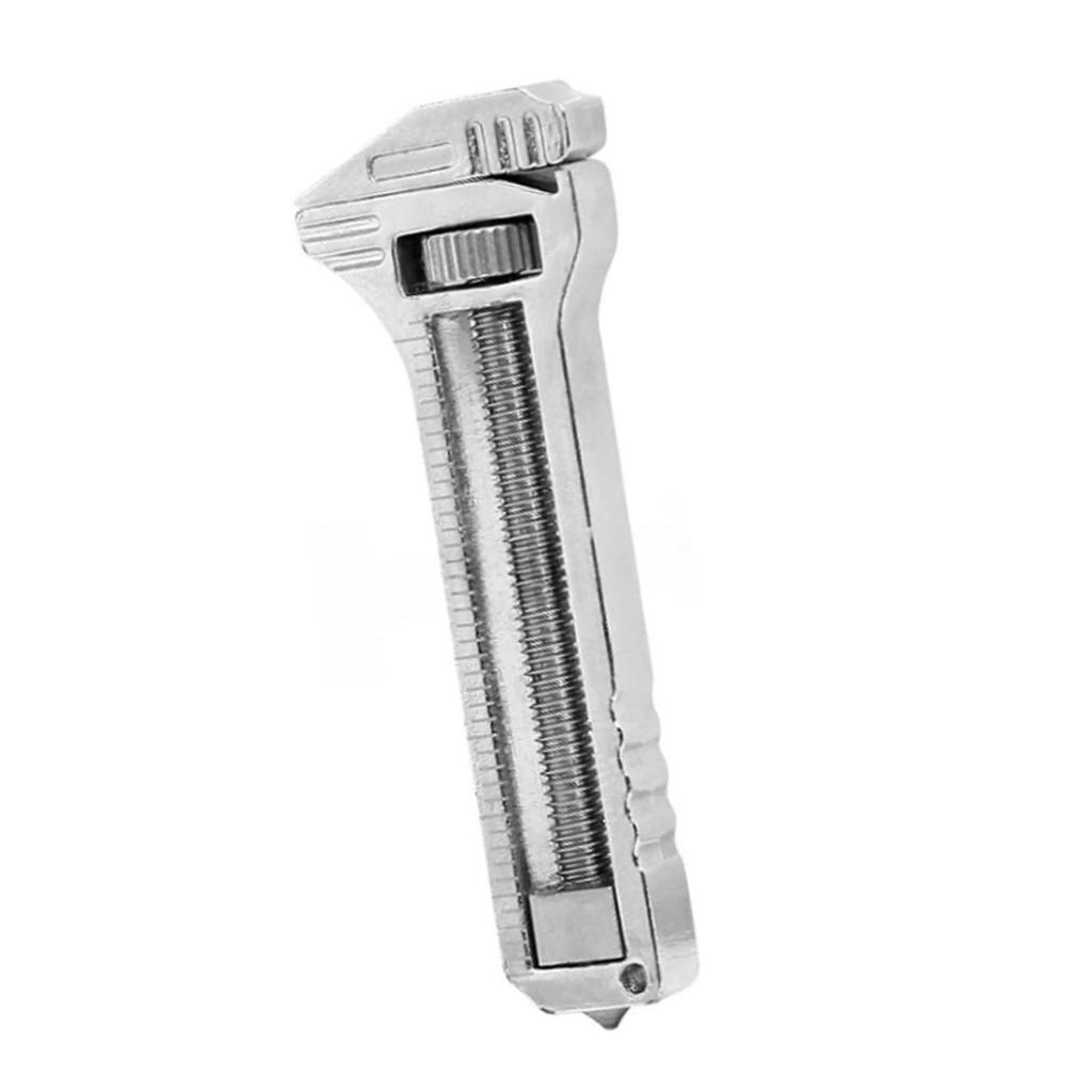 Compact Ti Multitool Mini Adjustable Wrench Bottle Opener Nail Puller Portable Multifunctional Tool
