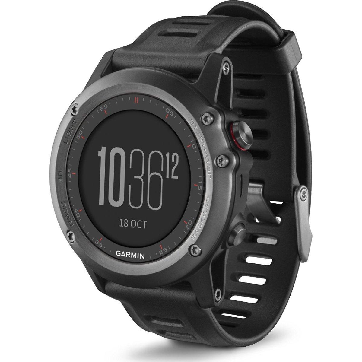 

GARMIN Fenix 3 Running Mountaineering Heart Rate Sensor GPS Gray No Heart Rate Monitor (Black Band) [Used]