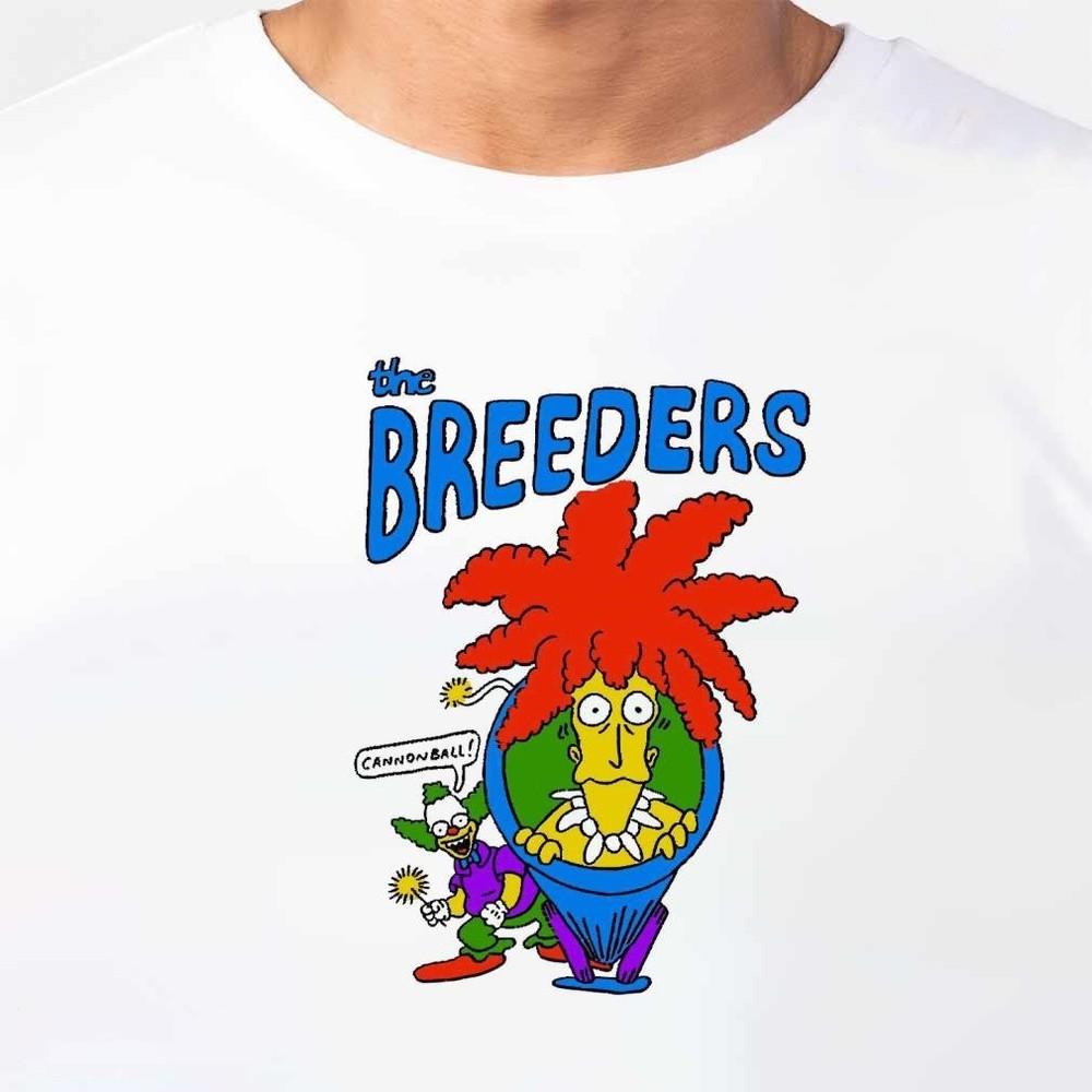 The breeders Simpson Sideshow Bob cannonball T-shirt Cotton Tee S-4XL BO1103 Unisex T-Shirt XXL