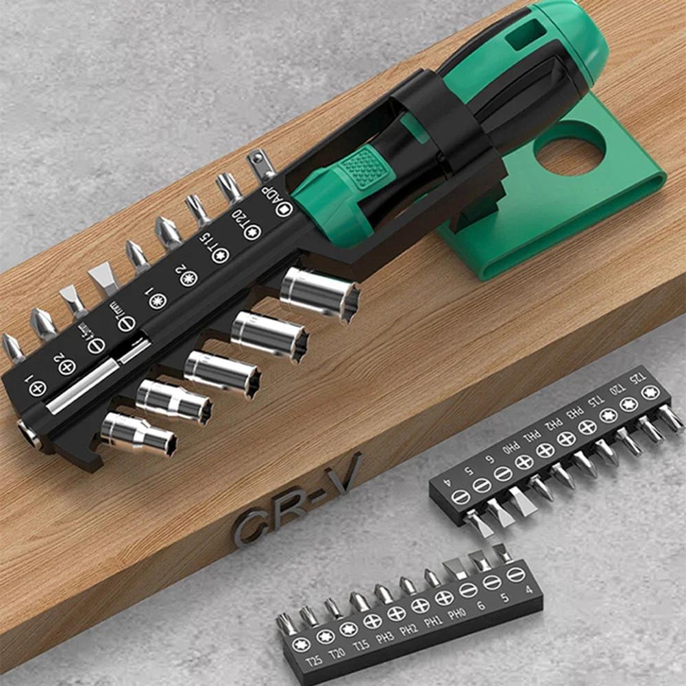 Socket Screwdriver Kit Multi-Size Magnetic Tips For  DIY Furniture Electronics Repair Tool Spanner Screw Driver Hand Tools