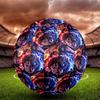 Demon Slayer Print Size 5 Soccer Ball, Standard Match Football for Sports Game and Team Practice, Ideal Gift for Soccer Fans