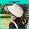 Womens Sun Hat With Wide Brim And Adjustable Uv Sun Protection Foldable Summer Accessory