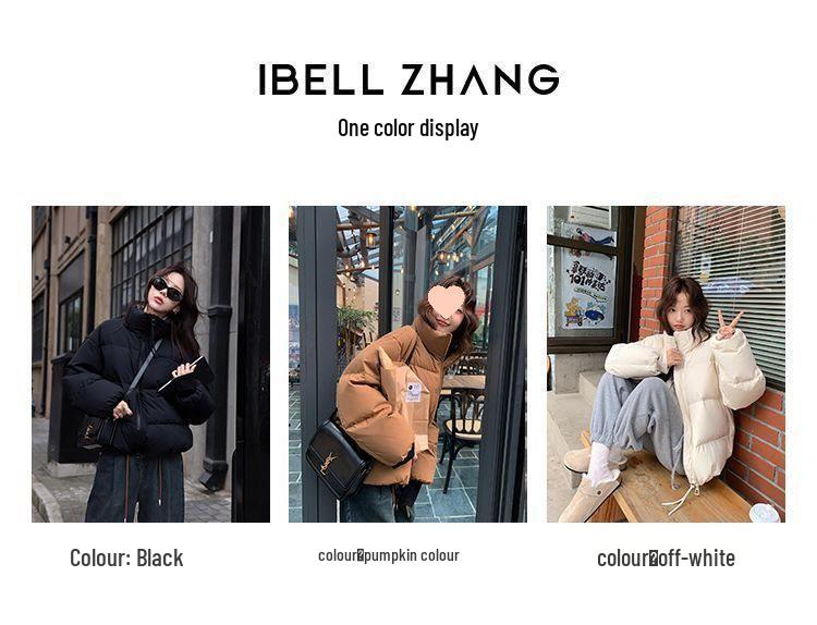Spring/Summer Loose Cotton-Padded Jacket - Short Korean Style for Women
