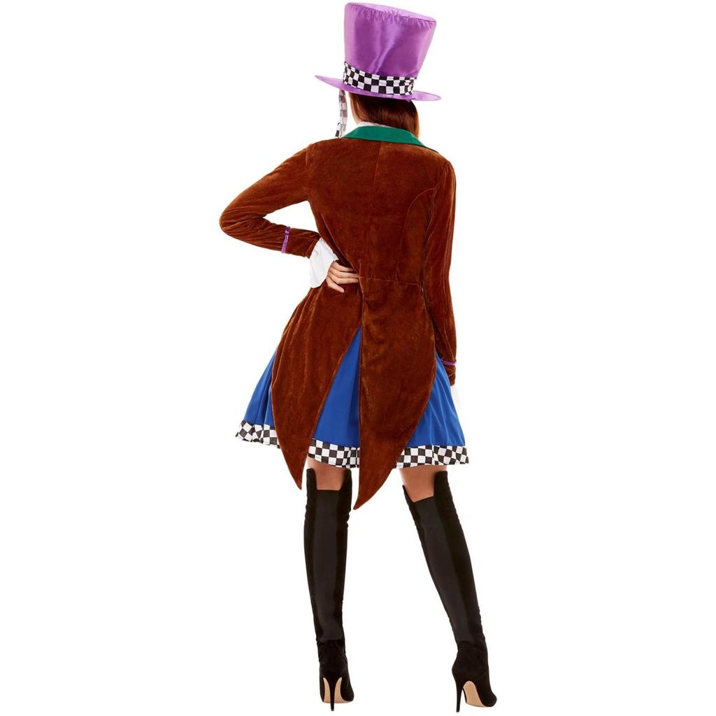 Smiffys Womens/Ladies Miss Hatter Costume Set