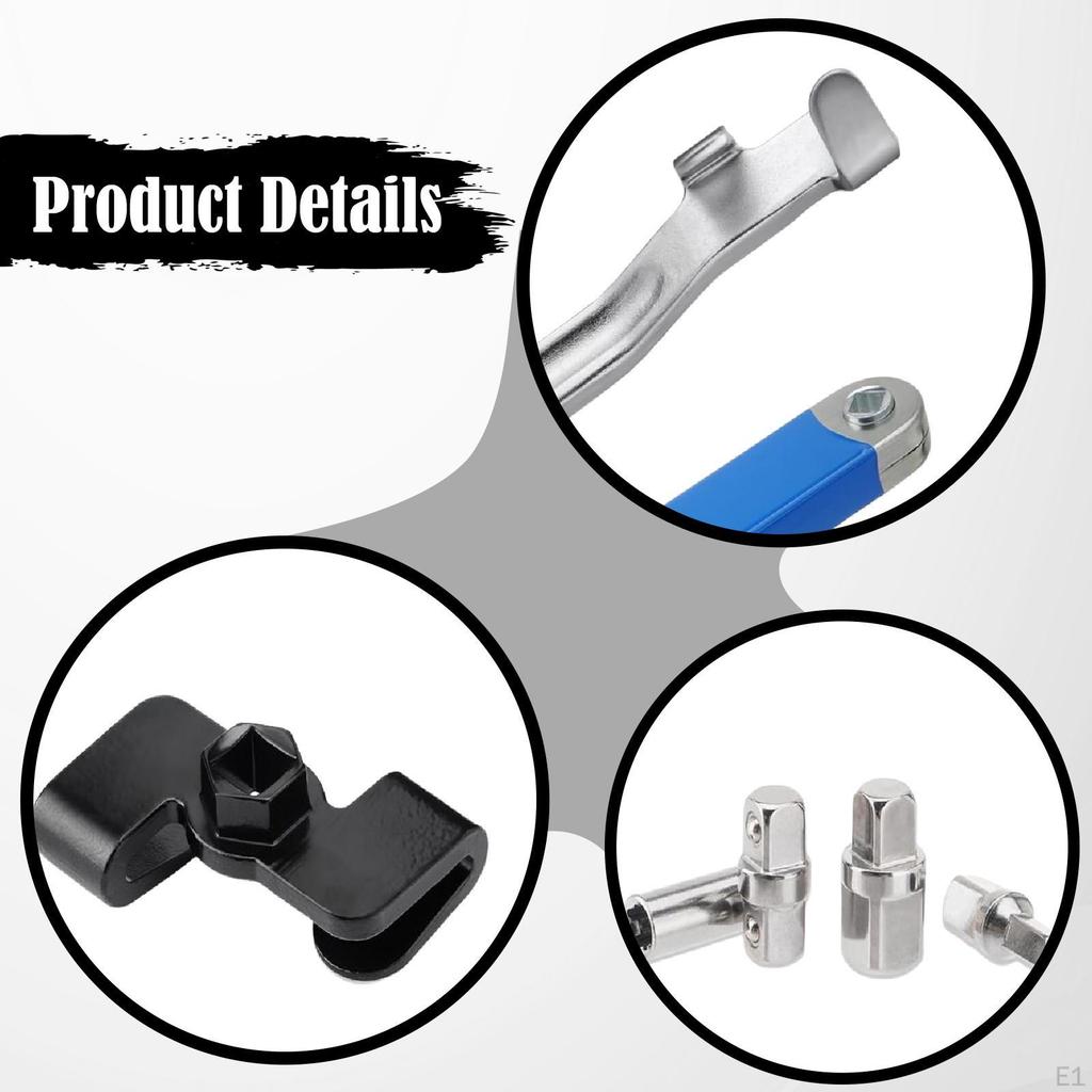 Offset Extension Wrench Set 1/2", 1/4" and 3/8" Tight Car Repair Shop Universal Small Place