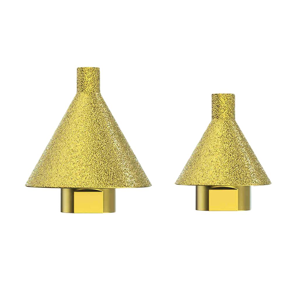 Diamond Grinding Wheel Set 2PCS for M10 Angle Grinders for Professional and Home Use in Chamfering Various Stone Materials