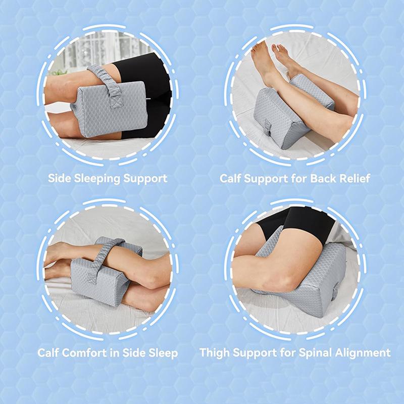 Cross-border Memory Foam Knee & Leg Support Pillow for Side Sleepers