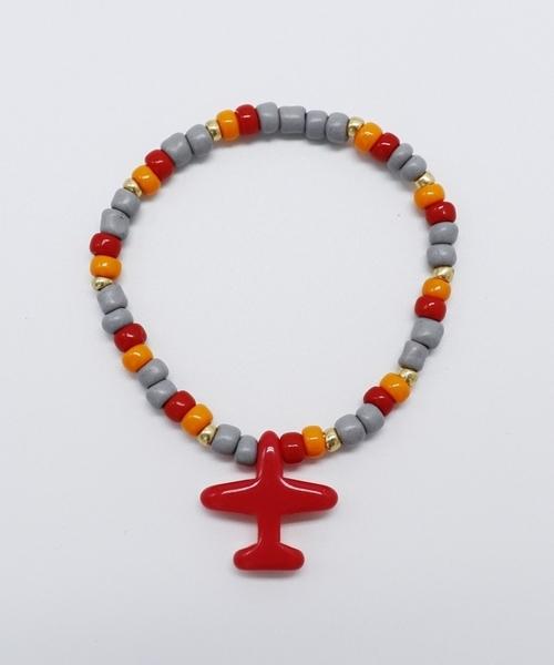 Bonbeau Formica Airplane Beads Bracelet Formica Two-Tone Airplane Bead Bracelet