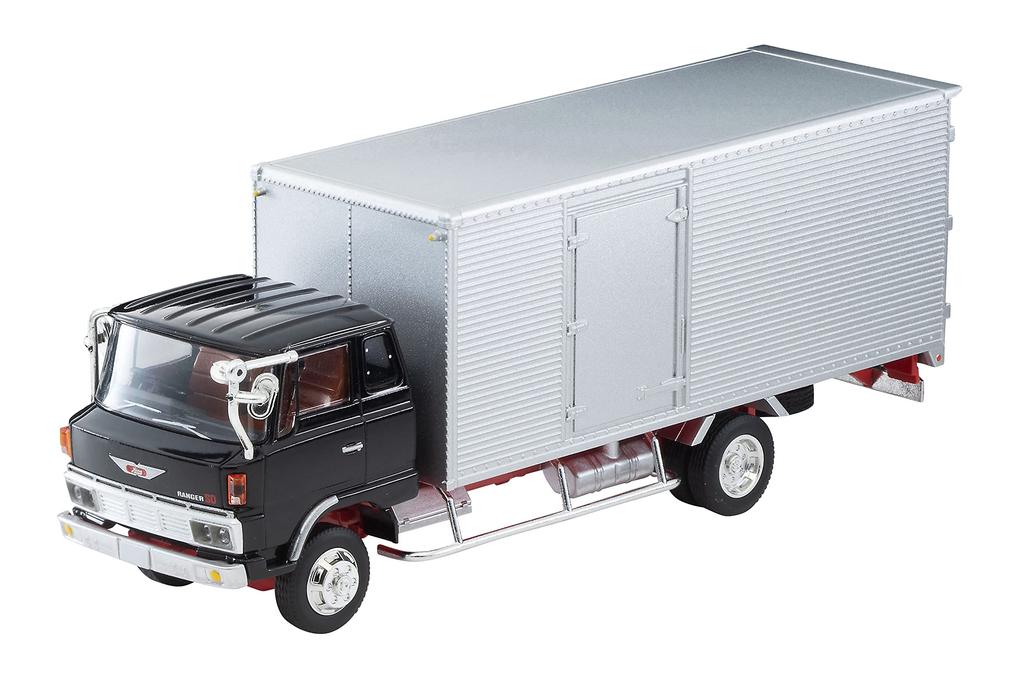 Tomytec Tomica Limited Vintage Neo Scale Hino Ranger KL545 Panel Van Finished 1/64 LV-N243b (Black) -