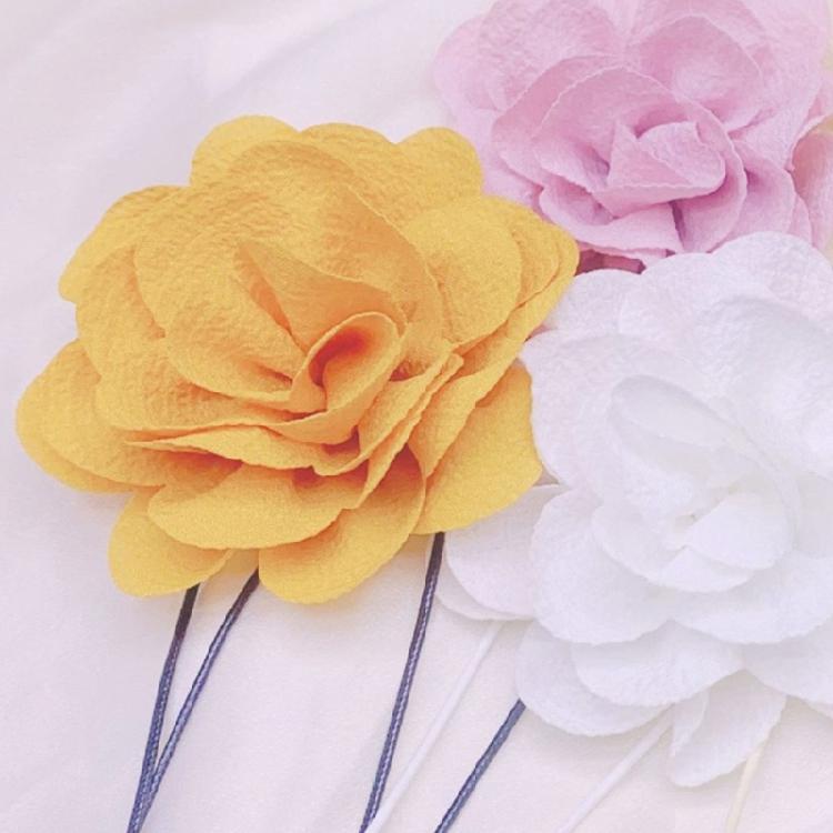 Rose Choker Long Rope Necklaces Fashionable Accessories for Girls and Ladies